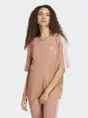 adidas T-Shirt Adicolor Classics Oversized T-Shirt IB7450 Brązowy Relaxed Fit