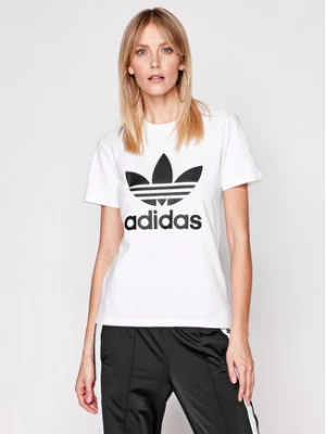 adidas T-Shirt adicolor Classics Trefoil GN2899 Biały Regular Fit