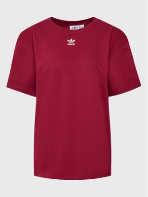 adidas T-Shirt adicolor Essentials HM1830 Bordowy Loose Fit