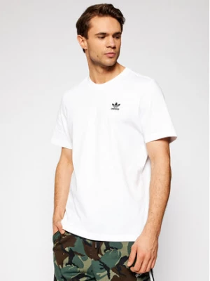 adidas T-Shirt adicolor Essentials Trefoil GN3415 Biały Regular Fit
