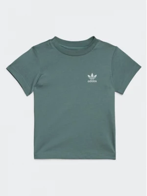 adidas T-Shirt adicolor IC9105 Zielony Regular Fit