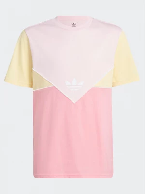 adidas T-Shirt Adicolor T-Shirt H60092 Różowy Regular Fit