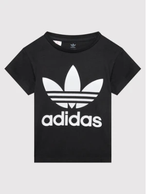 adidas T-Shirt adicolor Trefoil H25245 Czarny Regular Fit