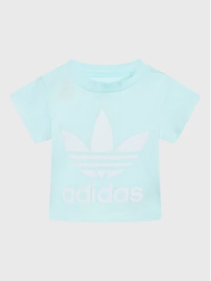 adidas T-Shirt adicolor Trefoil HS8866 Niebieski Regular Fit