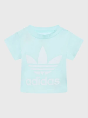 adidas T-Shirt adicolor Trefoil HS8866 Niebieski Regular Fit