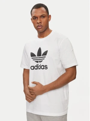 adidas T-Shirt adicolor Trefoil IV5353 Biały Regular Fit