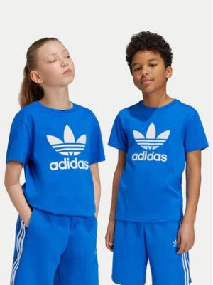 adidas T-Shirt adicolor Trefoil IY7425 Niebieski Regular Fit