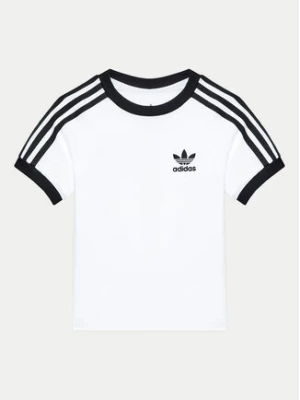 adidas T-Shirt adicolor Trefoil JE0517 Biały Regular Fit