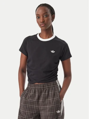 adidas T-Shirt Adiluna Season 2 X Jennie Layered T-Shirt LD8928 Czarny Regular Fit