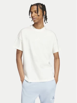 adidas T-Shirt ALL SZN IV5217 Biały Loose Fit