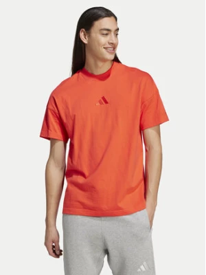 adidas T-Shirt ALL SZN IY4139 Pomarańczowy Loose Fit