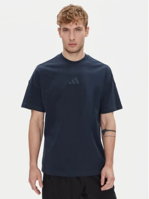 adidas T-Shirt ALL SZN JX5080 Granatowy Loose Fit