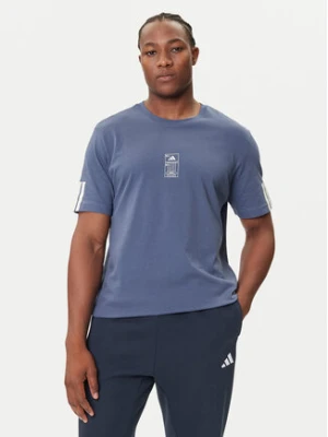 adidas T-Shirt ALL SZN JX5083 Beżowy Loose Fit