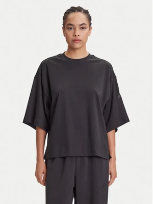 adidas T-Shirt ALL SZN Soft Lux JM3800 Czarny Loose Fit