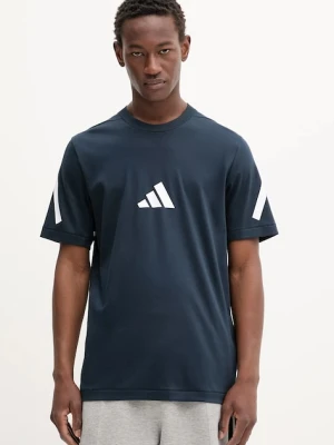 adidas t-shirt bawełniany x Z.N.E męski kolor granatowy z nadrukiem JW4735