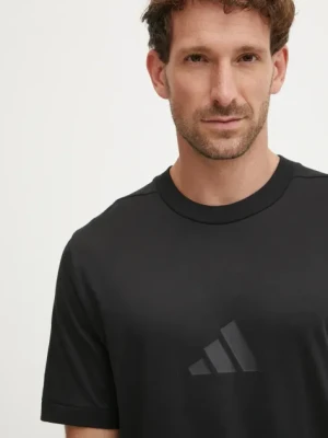 adidas t-shirt bawełniany Z.N.E. męski kolor czarny gładki JE3069