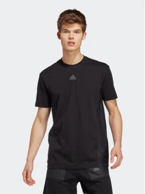 adidas T-Shirt City Escape T-Shirt IC9723 Czarny Regular Fit