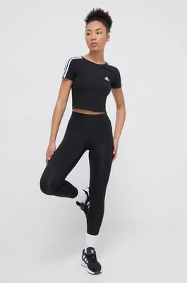 adidas t-shirt damski kolor czarny IR6111