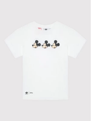 adidas T-Shirt DISNEY Mickey And Friends H20317 Biały Regular Fit