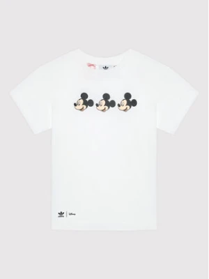 adidas T-Shirt DISNEY Mickey And Friends H20317 Biały Regular Fit