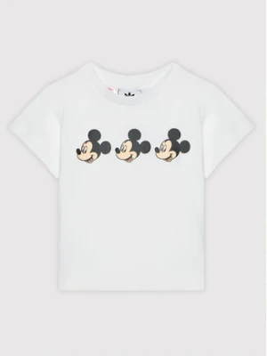 adidas T-Shirt Disney Mickey And Friends H22579 Biały Regular Fit