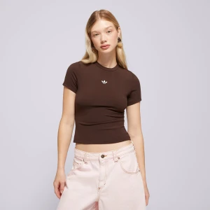 Adidas T-Shirt Ess Pes Ss brązowy