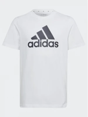 adidas T-Shirt Essentials Big Logo Cotton T-Shirt IB1670 Biały Regular Fit