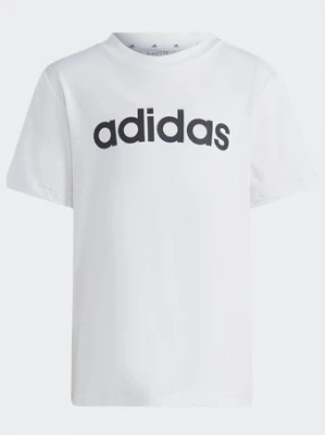 adidas T-Shirt Essentials Lineage T-Shirt HR5904 Biały Regular Fit