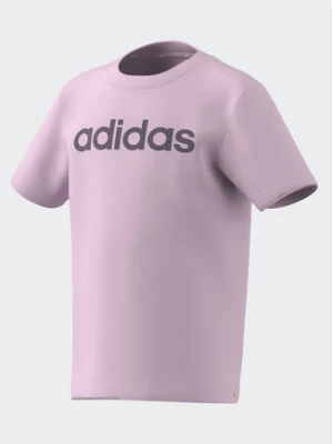 adidas T-Shirt Essentials Lineage T-Shirt IJ6380 Różowy Regular Fit