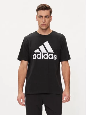 adidas T-Shirt Essentials Single Jersey Big Logo T-Shirt IC9347 Czarny Regular Fit