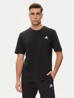 adidas T-Shirt Essentials Single Jersey Embroidered Small Logo T-Shirt IC9282 Czarny Regular Fit