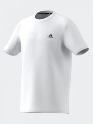 adidas T-Shirt Essentials Small Logo Cotton T-Shirt IB4093 Biały Regular Fit