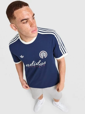 adidas T-Shirt Everyday Casual Wear niebieski