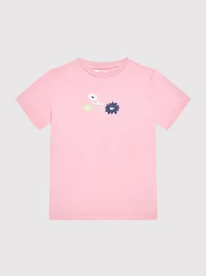 adidas T-Shirt Flower Print HF7466 Różowy Regular Fit