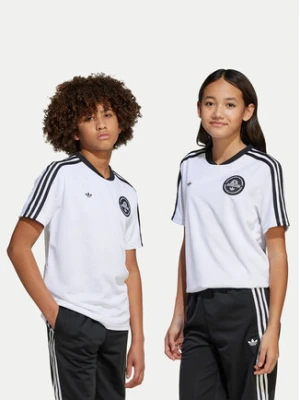 adidas T-Shirt Football JV7682 Biały Loose Fit