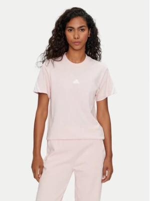 adidas T-Shirt Future Icons 3-Stripes IW5264 Różowy Regular Fit
