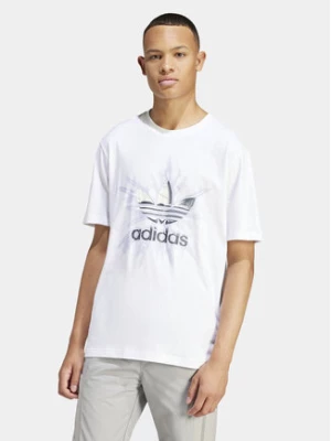 adidas T-Shirt Graphic IR9438 Biały Regular Fit