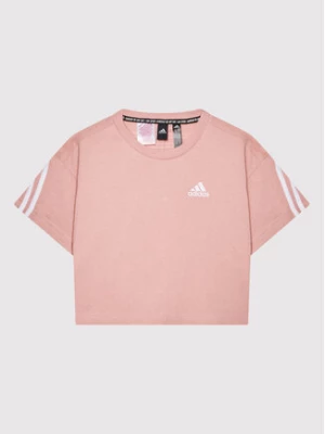 adidas T-Shirt HD4358 Różowy Loose Fit