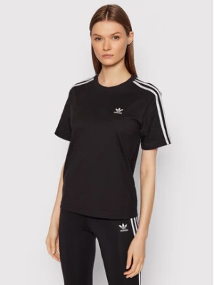 adidas T-Shirt HF7533 Czarny Regular Fit