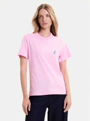adidas T-Shirt House of Tiro Graphic JV8524 Różowy Regular Fit