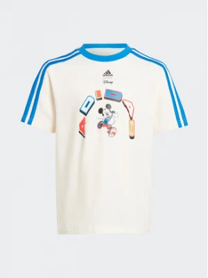 adidas T-Shirt IQ4800 Beżowy Loose Fit