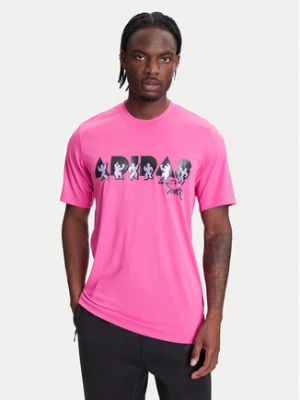 adidas T-Shirt Jeremy Scott JL7619 Różowy Regular Fit