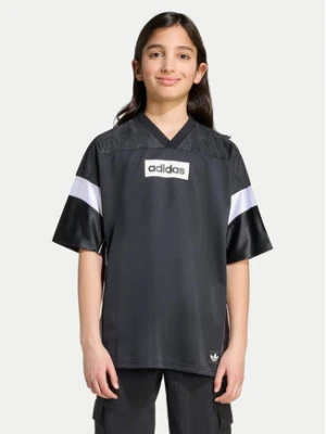 adidas T-Shirt Jersey JX3880 Czarny Loose Fit