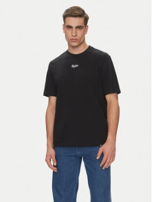 adidas T-Shirt Lounge Still Life Lemons Graphic JN7367 Czarny Regular Fit