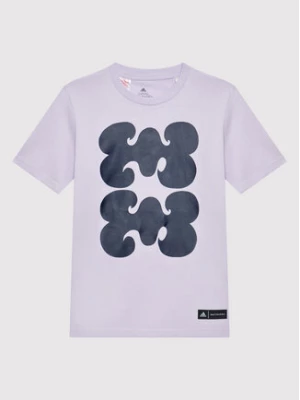 adidas T-Shirt MARIMEKKO Graphic HL1630 Fioletowy Regular Fit