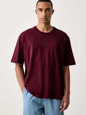 adidas T-shirt męski bawełniany Z.N.E. bordowy