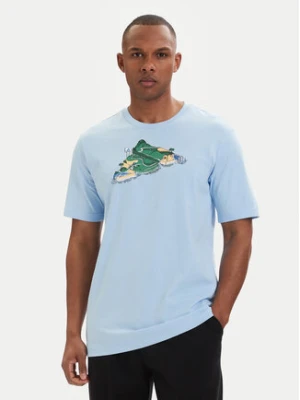 Zdjęcie produktu adidas T-Shirt Novelty Mini Graphic JZ5038 Błękitny Regular Fit Niebieski jasny