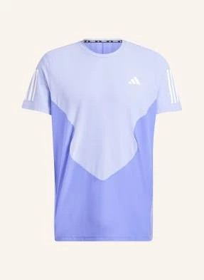 Adidas T-Shirt Own The Run Colorblock blau