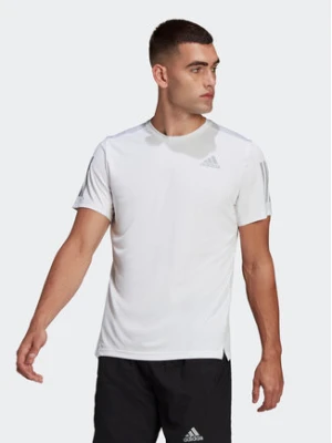 adidas T-Shirt Own the Run T-Shirt HB7444 Biały Regular Fit