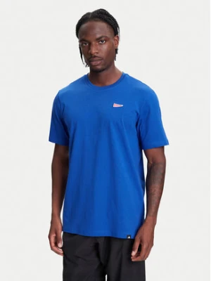 adidas T-Shirt Pennant Trim Graphic JL9227 Niebieski Regular Fit